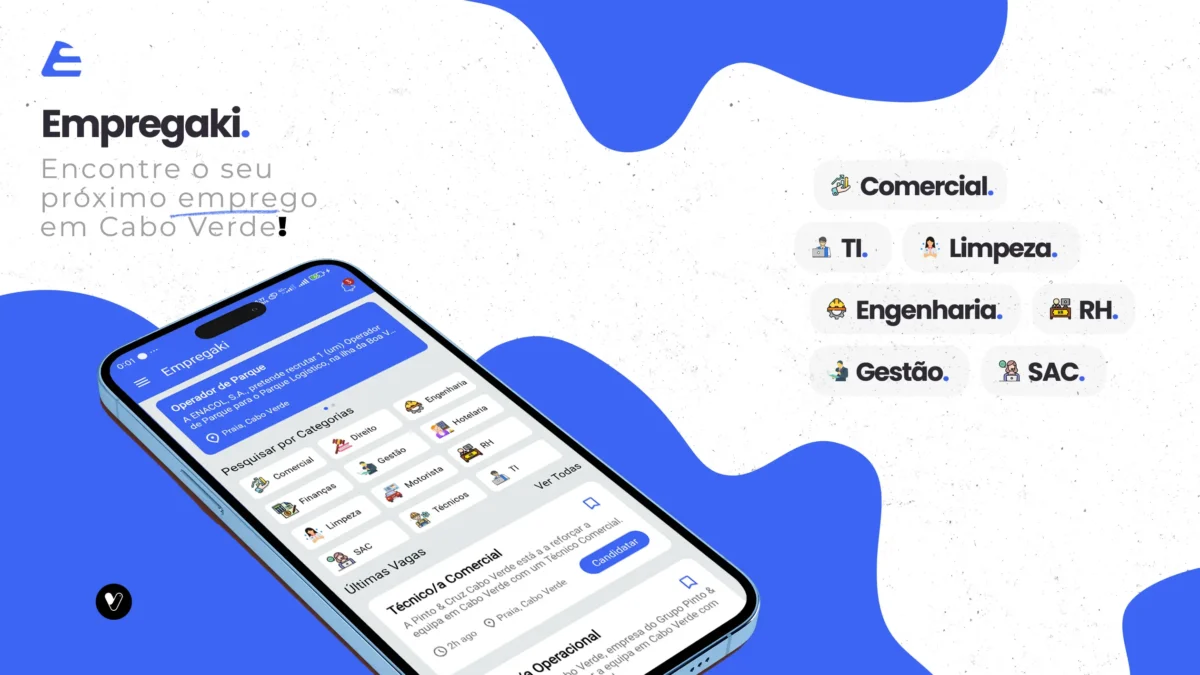 App Empregaki – Vagas Cabo Verde