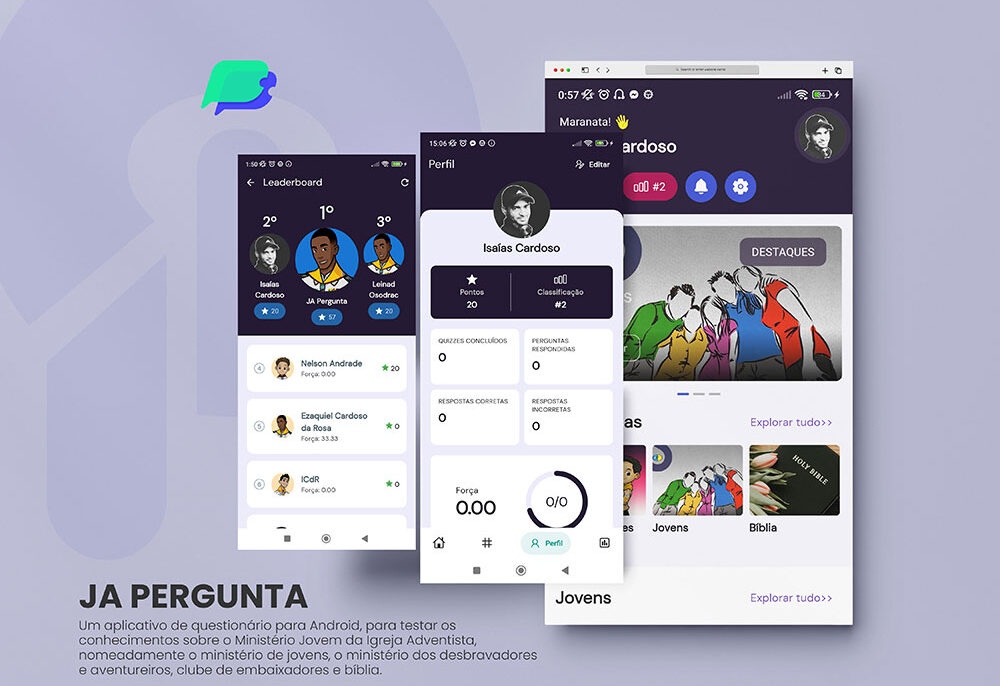 App JA Pergunta